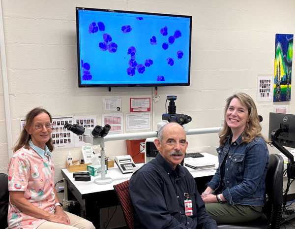 The Ohio State University’s Meningeal Worm Investigation Team: Dr. Jeffrey Lakritz, Dr. Laurie Milward, Dr. Antoinette Marsh