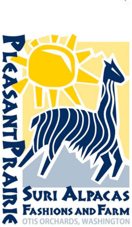 Pleasant Prairie Suri Alpacas Logo