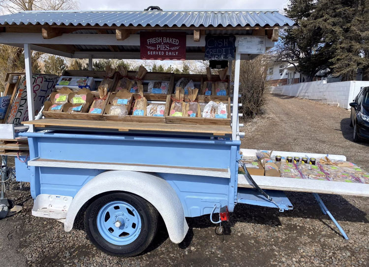 roadside farm bakery stand