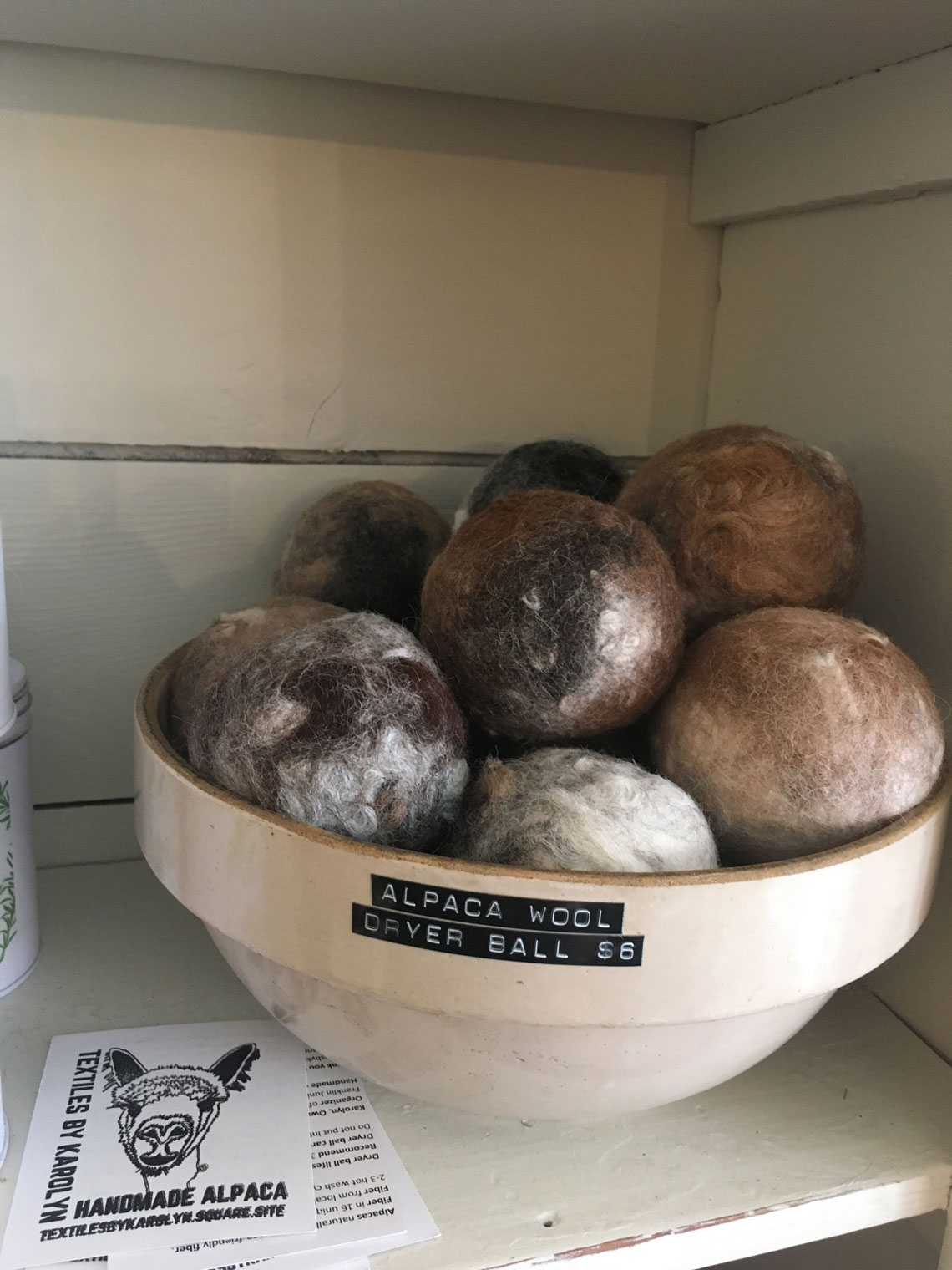Mixed Fibers - Felted Dryer Balls