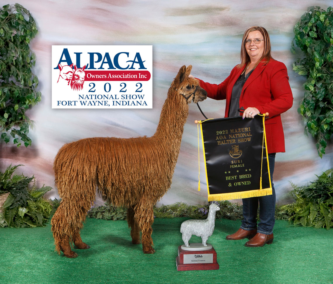 Our first home grown Supreme Champion!